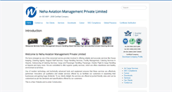 Desktop Screenshot of nehaaviation.com