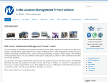 Tablet Screenshot of nehaaviation.com